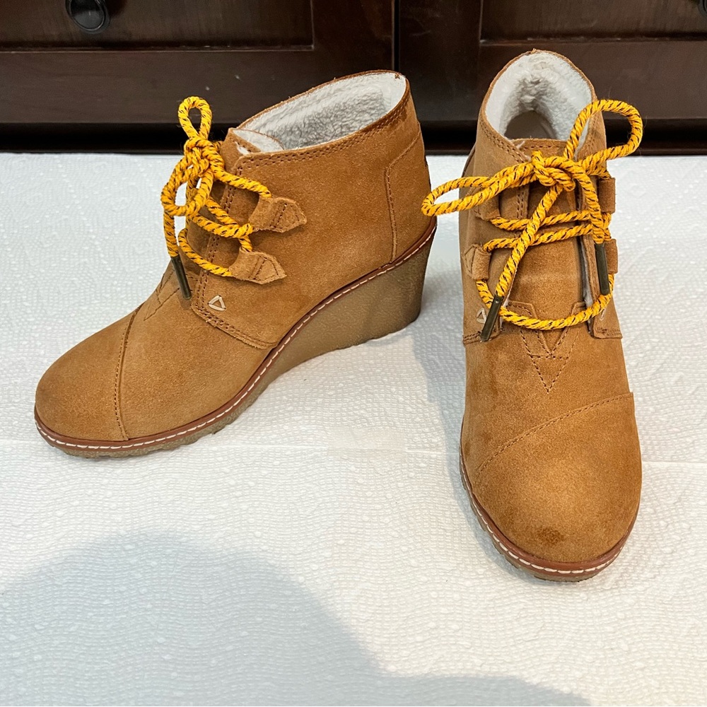 TOMS Rubber Heel Booties